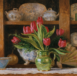 Tulips on the Dresser